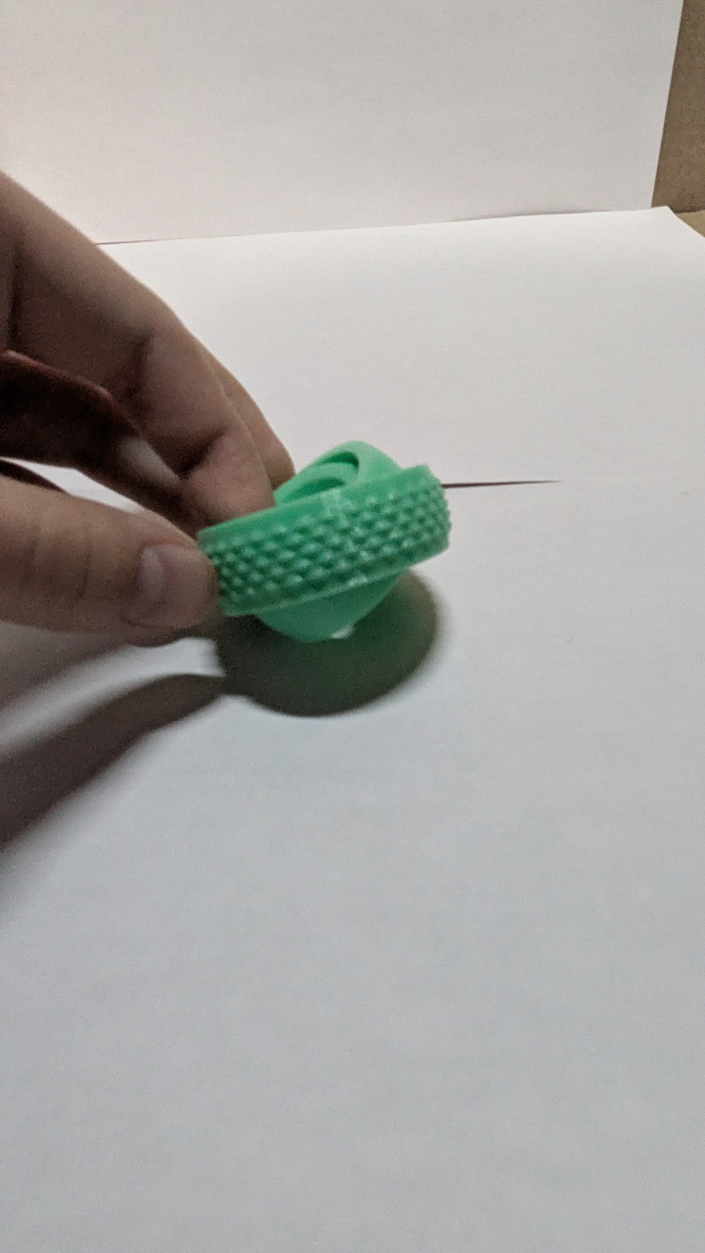 Spiky wheel